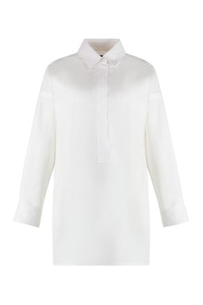 Gucci Womens Shirt Heavy Cotton Popeline/mo - White - Size EU 40 (Womens)