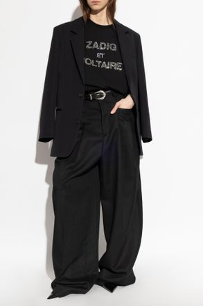 Zadig&Voltaire T-shirt Tedda, Womens, Black