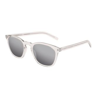 Saint Laurent Sunglasses, male, Beige, Size: 49 MM SL 28 Sunglasses
