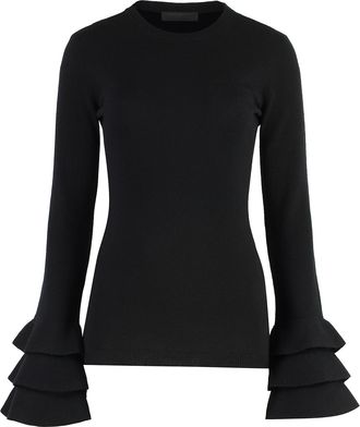 Valentino Le Noir - Virgin Wool Sweater
