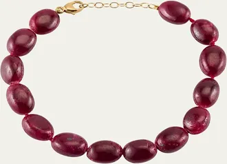 JiaJia Arizona Ruby Quartz Candy Bracelet