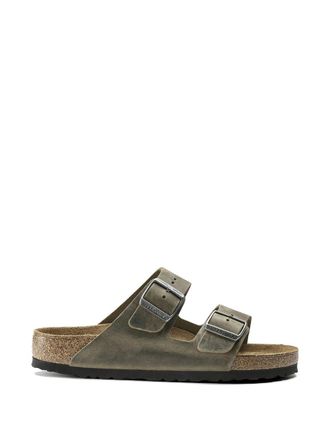 Birkenstock Arizona Sfb Faded Khaki, Oiled Leather