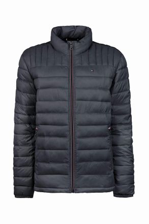 Tommy Hilfiger Mens Water Resistant Ultra Loft Down Alternative Puffer Jacket Coat, Charcoal, M