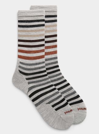 Smartwool Mens Striped merino wool socks