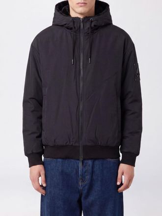 Moose Knuckles Reversible Hooded Bomber Jacket in Recycled Nylon