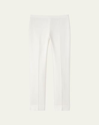 Lafayette 148 New York Petite Bleecker Finesse Crepe Pants