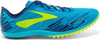 Brooks Womens Mach 18 Shoes In Blue/blue/yellow