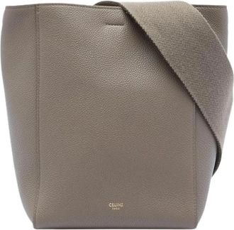 Celine Pre-owned Leather celine-bags - Dames - Vintage Tas - Bruin - ONE Size - Vintage