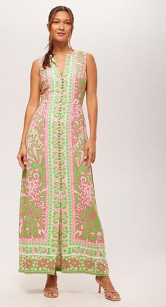 Trina Turk Novak Sleeveless Midi Dress