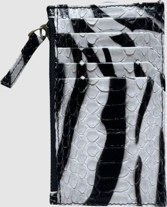 Sista Paris Porte-cartes Sylvano Zebra Black & White