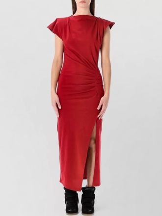 Isabel Marant cotton draped maxi dress