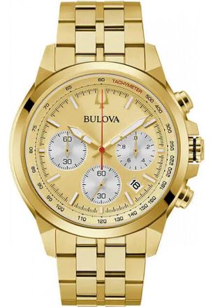 Bulova 97B217 Mens Classic Watch - Gold - One Size