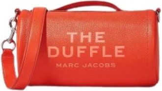 Marc Jacobs The Leather Duffle - Dames - Handtassen - Rood - ONE Size - Tassen