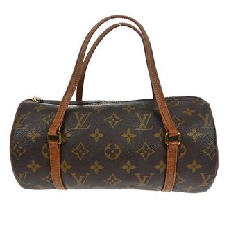 Louis Vuitton Papillon Handbag Monogram Canvas Brown Canvas Handbag (Pre-Owned)