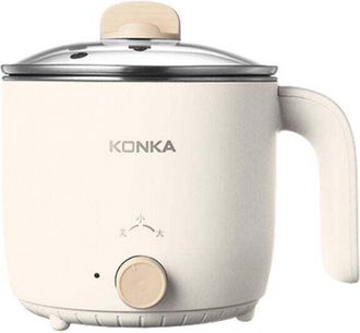 OEM Olla El&eacute;ctrica Multifuncional Para Dormitorio De Estudiantes, Olla Peque&ntilde;a Enchufable, Minicocina El&eacute;ctrica Peque&ntilde;a Todo En Uno Para El Hogar