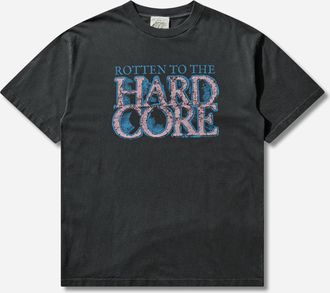 Aries Faded Hardcore T-Shirt Black