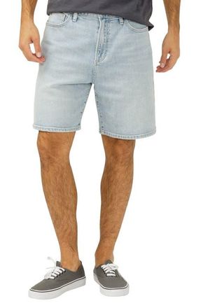 Silver Jeans Co Relaxed Denim Shorts in Antibes at Nordstrom, Size 32