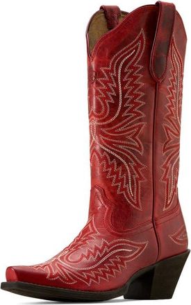 Ariat Round Up Collins Western Boot in Grenadine at Nordstrom, Size 8.5