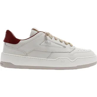P448 Brixton Sneaker in White/red at Nordstrom, Size 41