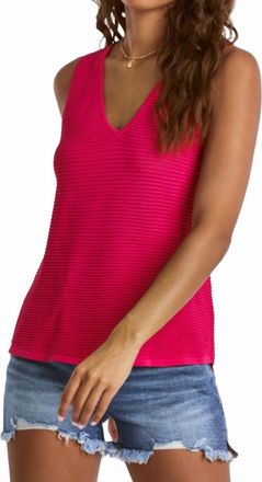 Dear John Denim Willa Tank In Pink Cyclamen