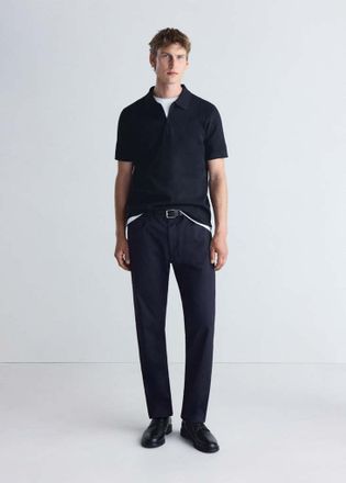 Mango POLOSHIRT MILLER navy - Uomo - XXL - MANGO MAN