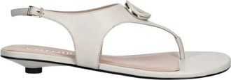 Valentino Dames, Schoenen, Wit, Maat: 39 EU Leer