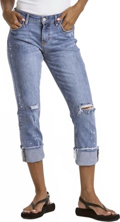 Dear John Denim Blaire High Rise Cuffed Jeans In Star Valley