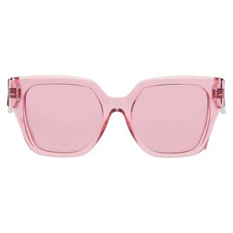 Dolce & Gabbana Pink Mirror Internal Silver Square Ladies Sunglasses DG4471 314830 52