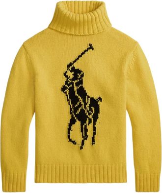 Polo Ralph Lauren Maglione con ricamo - Giallo