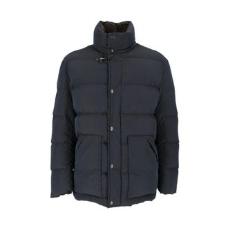 Fay Chaqueta corta de plum&oacute;n - Jackets - Hombre - Azul - 2XL