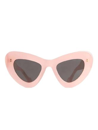 J.W.Anderson butterfly-frame sunglasses - Rosa