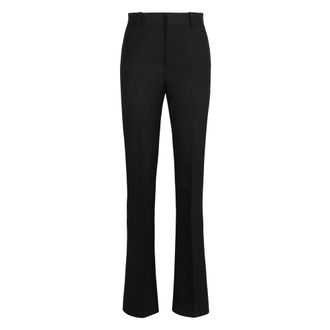 Bottega Veneta Wide Trousers, female, Black, Size: 2XS Flared trousers