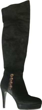 Gianfranco Ferre Ferre Milano Over Knee Suede Boots Size 38