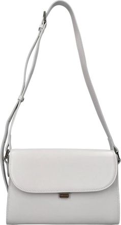 Lancaster Suave Even Schoudertas - Dames - Schoudertassen - Grijs - ONE Size - Leer - Tassen