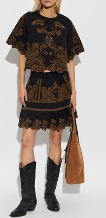 AllSaints Skirt Katya, Womens, Black