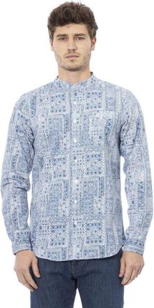 Baldinini Cotton Long Sleeve Mens T-Shirt