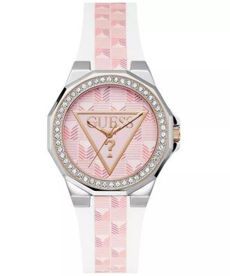 Guess Resort WoMens White Watch GW0834L2 Silicone - One Size