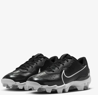 Nike Alpha Huarache 4 Keystone DJ6524-001 Men Black White Baseball Cleats NIN814