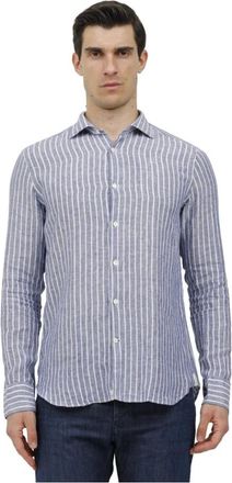 Tintoria Mattei Hombre, Camisas, Azul, Talla: 2XL