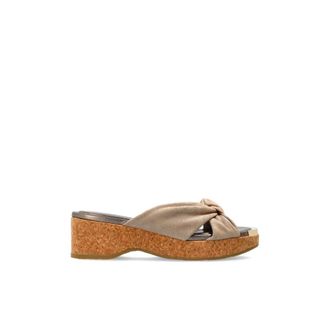 Jimmy Choo London Wedges, female, Yellow, Size: 10 US Avenue Wedge 50