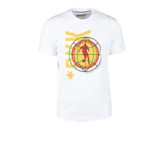 Dirk Bikkembergs Cotton Elastane T-shirt - male - Bikkembergs - T-Shirts - White - L - Tops