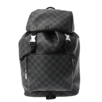 Louis Vuitton Black Gray Damier Graphite Backpack (Pre-Owned)