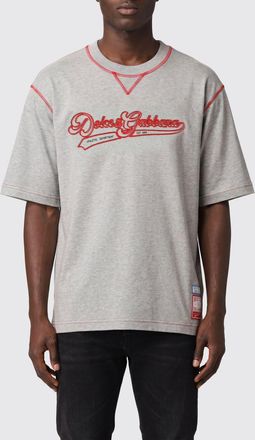 Dolce & Gabbana T-shirt girocollo in cotone con logo a contrasto
