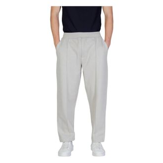 HUGO BOSS Hugo, Sweatpants, male, Gray, Size: XL Se Twist Sweatpants