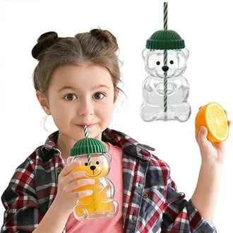 OEM Taza, Tazas De Caf&eacute;, Vaso De Vidrio, Taza De T&eacute;, 600 Ml, Vaso Reutilizable, Pajita, Tapa, Caf&eacute; Helado, T&eacute; Con Leche, C&oacute;cteles, Verde