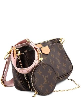 Louis Vuitton Multi Pochette Accessoires Monogram Canvas crossbody bag - women - Fabric - One Size - Brown