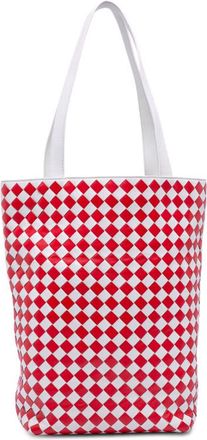 Bottega Veneta Pre-owned Bottega Veneta Nappa Intrecciato Check Avenue Tote Ladies A00613882R