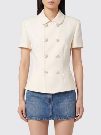 Versace Blazer a doppiopetto in lana vergine