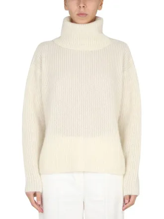 BOSS High Neck Mohair Blend Sweater