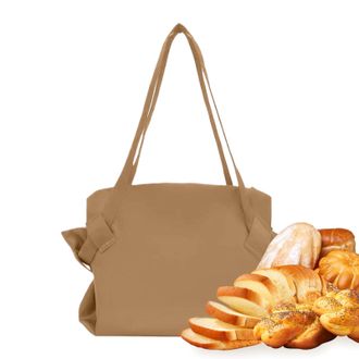 Generic Shopping Bags,Portable Tote Bag | Foldable Storage Tote for Moving Day Outdoor Picnic Supermarket Travel Fitness Class Trade Show, Khaki, Refer to des